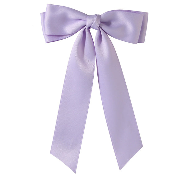 Women's Handmade Cloth Sweet Bow Hairpin Spring Clip Accessories