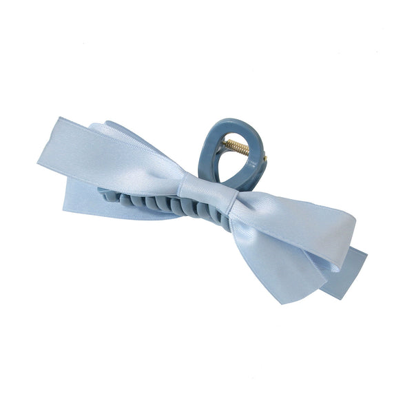 Women's Handmade Cloth Sweet Bow Hairpin Spring Clip Accessories