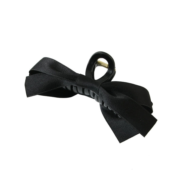 Women's Handmade Cloth Sweet Bow Hairpin Spring Clip Accessories
