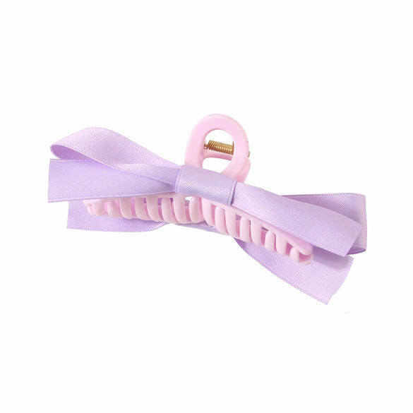 Women's Handmade Cloth Sweet Bow Hairpin Spring Clip Accessories
