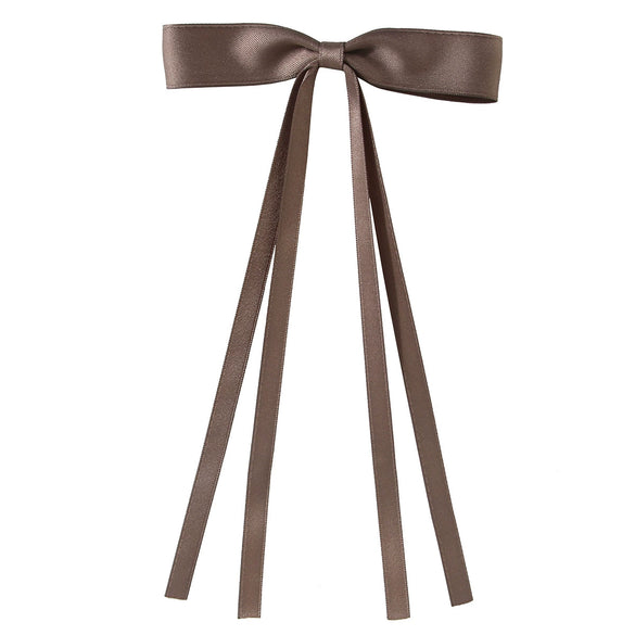 Women's Handmade Cloth Sweet Bow Hairpin Spring Clip Accessories