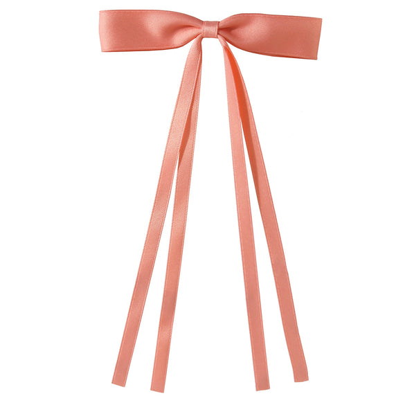 Women's Handmade Cloth Sweet Bow Hairpin Spring Clip Accessories