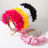 Women's Handmade Cloth Threedimensional Floral Headband Baroque Style