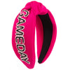 Women's Handmade Crystal Geometric Letter Rice Bead Fabric Headband Hair Accessory