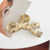 Women's Handmade Elegant Geometric Acetic Acid Hairclip Grab Clip Ponytail Clip Hair Accessories
