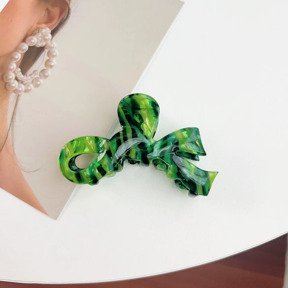 Women's Handmade Elegant Geometric Acetic Acid Hairclip Grab Clip Ponytail Clip Hair Accessories
