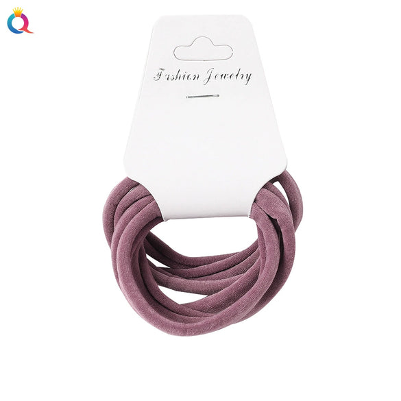 Women's Handmade Fabric High Elastic Seamless Hair Ring