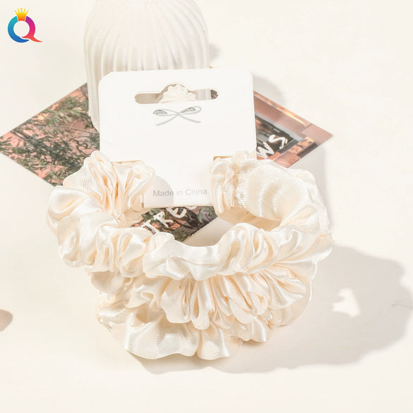 Women's Handmade Fabric High Elastic Seamless Hair Ring