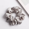 Women's Handmade Fabric Rabbit Ear Hair Clip Solid Color Satin Flower Hair Accessory
