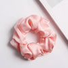 Women's Handmade Fabric Rabbit Ear Hair Clip Solid Color Satin Flower Hair Accessory