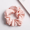 Women's Handmade Fabric Rabbit Ear Hair Clip Solid Color Satin Flower Hair Accessory