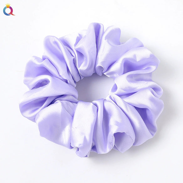 Women’s Handmade Fabric Scrunchie Hair Tie With Polka Dot And Leopard Print Patterns Elegant Hair Accessory Wholesale