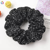Women’s Handmade Fabric Scrunchie Hair Tie With Polka Dot And Leopard Print Patterns Elegant Hair Accessory Wholesale
