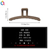 Women's Handmade Frosted Geometric Hair Claw Clip Hairpin With Simple Fashion Design For Wholesale
