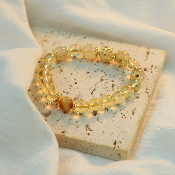 Women's Handmade Geometric Artificial Crystal Bracelet