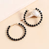 Women's Handmade Geometric Cshaped Iron Earrings Elegant Minimalist Jewelry Wholesale