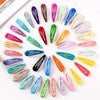 Women's Handmade Geometric Metal Water Drop Hair Clips Cute Candy Color Side Bangs Hair Accessories