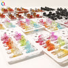 Women's Handmade Geometric Mini Hair Clip Small Grip Clip For Bangs And Loose Hair Casual Colorful Design