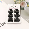 Women's Handmade Geometric Mini Hair Clip Small Grip Clip For Bangs And Loose Hair Casual Colorful Design