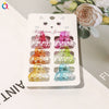 Women's Handmade Geometric Mini Hair Clip Small Grip Clip For Bangs And Loose Hair Casual Colorful Design