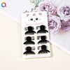 Women's Handmade Geometric Mini Hair Clip Small Grip Clip For Bangs And Loose Hair Casual Colorful Design
