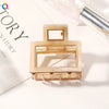 Women's Handmade Geometric Triangle Hollow Hair Clip In Acetate And Alloy Light Luxury Hair Accessory