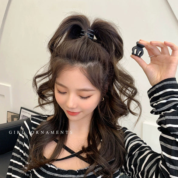 Women's Handmade High Ponytail Hairpin Shark Clip Hair Accessories