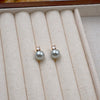 Women's Handmade Imitation Pearl Geometric Fresh Style Earrings And Pendant Necklace