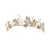 Women's Handmade Pearl Crown Style Hair Accessories For Wedding