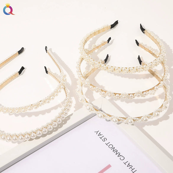 Women's Handmade Pearl Duckbill Hair Clip Natural Fairy Style Hair Accessory For Elegant Everyday Hairstyles