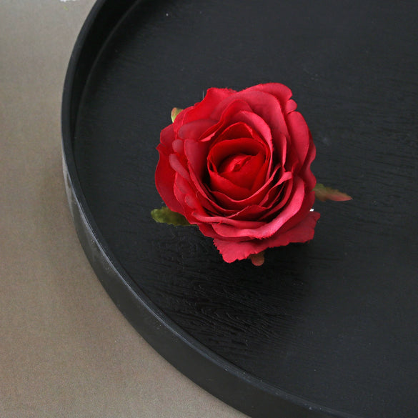 Women's Handmade Plant Flowers Side Clip Brooch Hairpin Hair Accessory