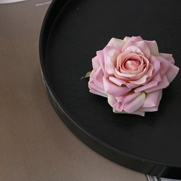 Women's Handmade Plant Flowers Side Clip Brooch Hairpin Hair Accessory