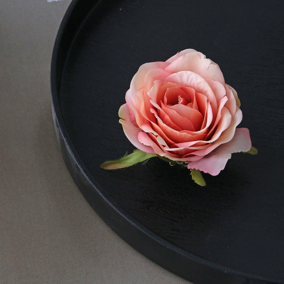 Women's Handmade Plant Flowers Side Clip Brooch Hairpin Hair Accessory