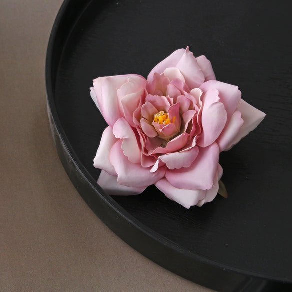 Women's Handmade Plant Flowers Side Clip Brooch Hairpin Hair Accessory