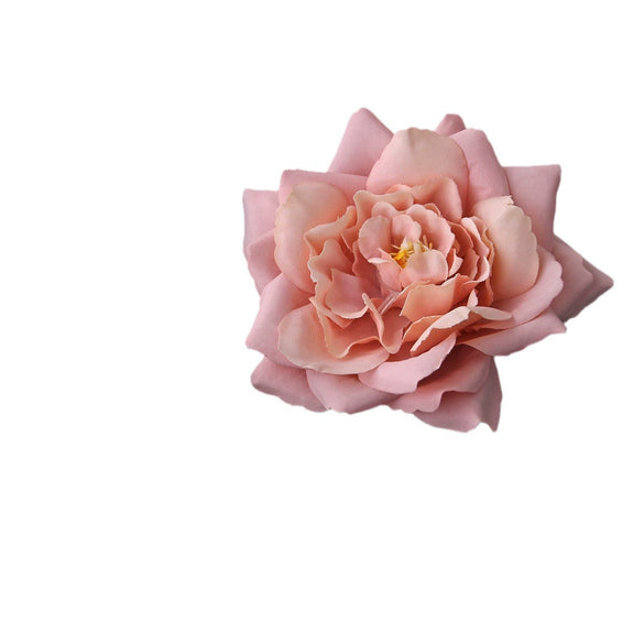 Women's Handmade Plant Flowers Side Clip Brooch Hairpin Hair Accessory