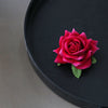 Women's Handmade Plant Flowers Side Clip Brooch Hairpin Hair Accessory
