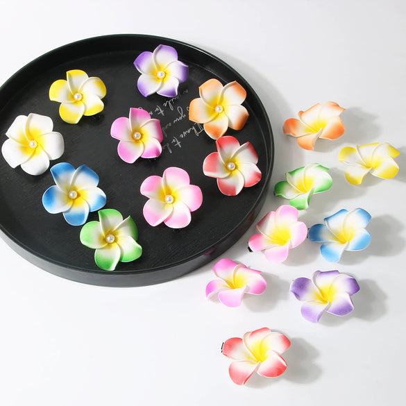 Women's Handmade Plant Flowers Side Clip Hairpin
