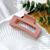 Women's Handmade Plastic Resin Shark Clip Simple Hair Accessories
