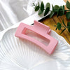 Women's Handmade Plastic Resin Shark Clip Simple Hair Accessories