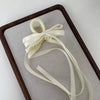 Women's Handmade Polyester Cotton And Polyester Tassel Grab Clip Hairpin In Ballet Wind Style
