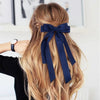 Women's Handmade Polyester Fiber Double Bow Duckbill Hair Clip Accessories