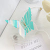 Women's Handmade Pvc Hair Grab Clip Light Luxury Style Phantom Stripe Shark Clip
