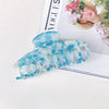 Women's Handmade Pvc Hair Shark Clip Accessories Pastoral Style Simple Elegant