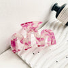 Women's Handmade Pvc Hair Shark Clip Accessories Pastoral Style Simple Elegant