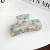 Women's Handmade Pvc Hair Shark Clip Accessories Pastoral Style Simple Elegant