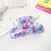 Women's Handmade Pvc Hair Shark Clip Accessories Pastoral Style Simple Elegant