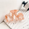 Women's Handmade Pvc Hair Shark Clip Accessories Pastoral Style Simple Elegant