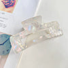 Women's Handmade Pvc Small Fresh Style Mermaid Shark Hair Grab Clip