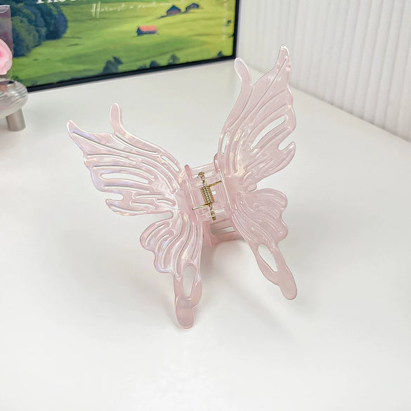 Women's Handmade Pvc Small Fresh Style Mermaid Shark Hair Grab Clip