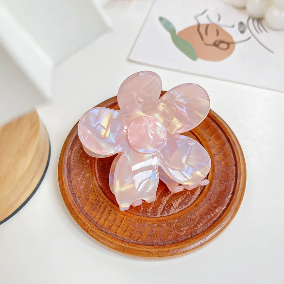 Women's Handmade Pvc Small Fresh Style Mermaid Shark Hair Grab Clip